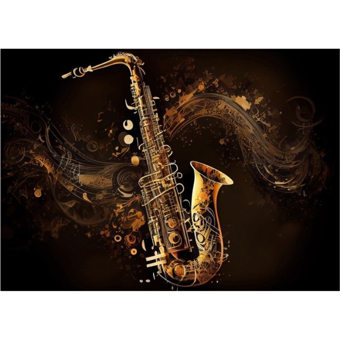 Toile 27,5 po x 20 po x 1,5 po saxophone