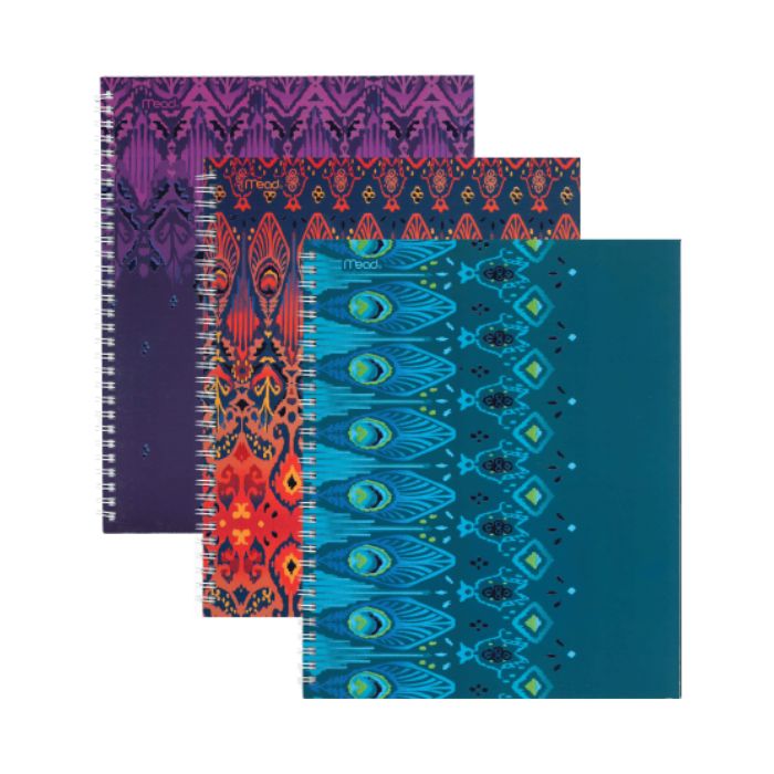 Cahier de notes 8 po x 10,5 po Mead 160 pages Zen