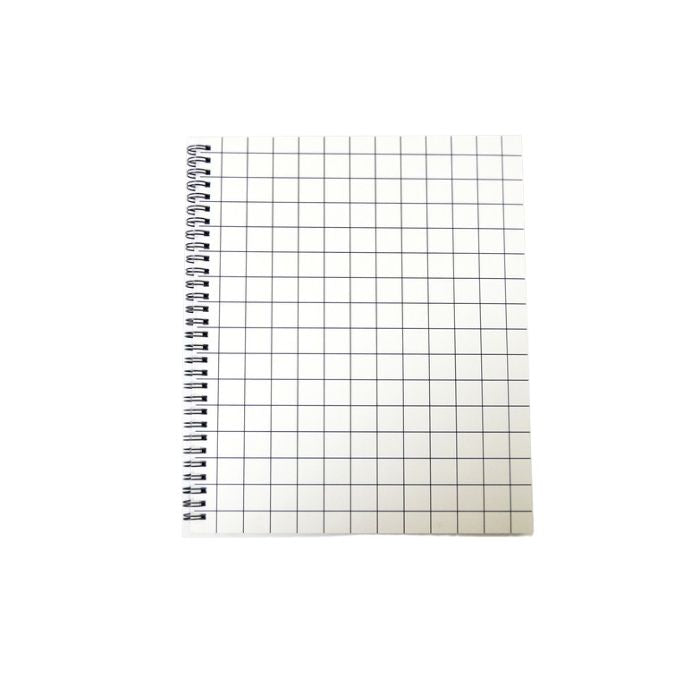 Cahier de notes 8 po x 10,5 po 80 pages (40 feuilles) Hilroy Carrelé