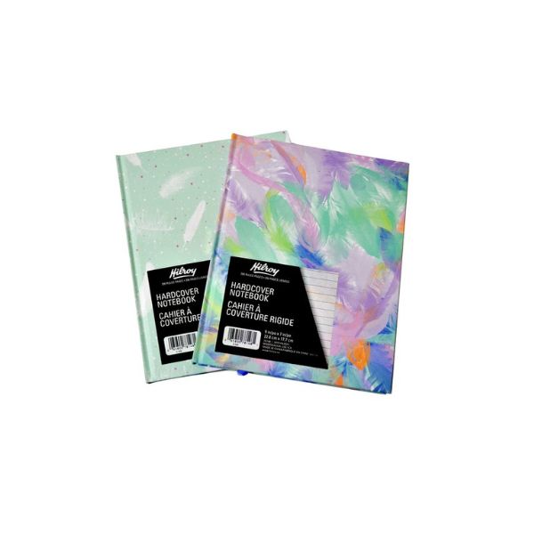 Cahier de notes à couverture rigide 9 po x 7 po 200 pages (100 feuilles) Hilroy