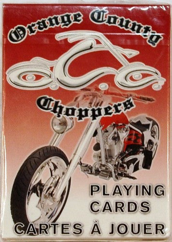 Jeu de cartes à jouer Orange County Choppers