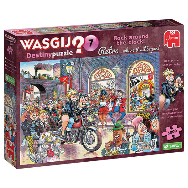 Casse-tête Wasgij Destiny 1000 morceaux Le rock à tout heure