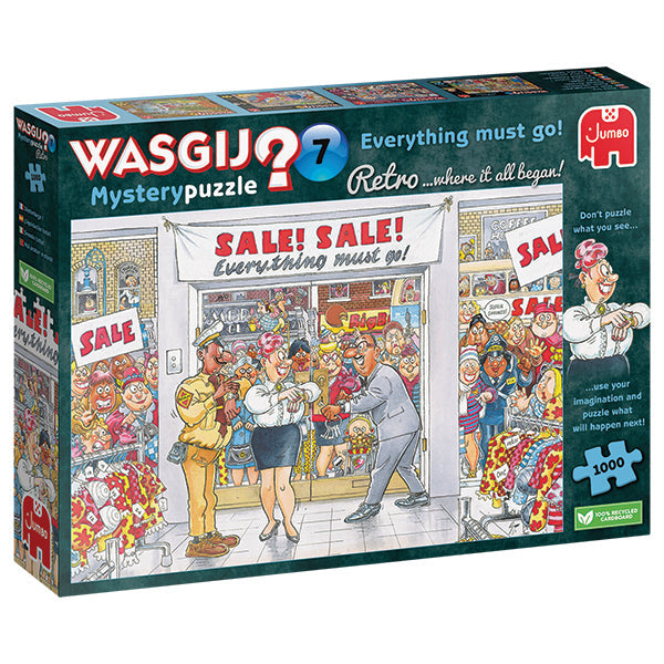 Casse-tête Wasgij Mystery 1000 morceaux Déstockage !