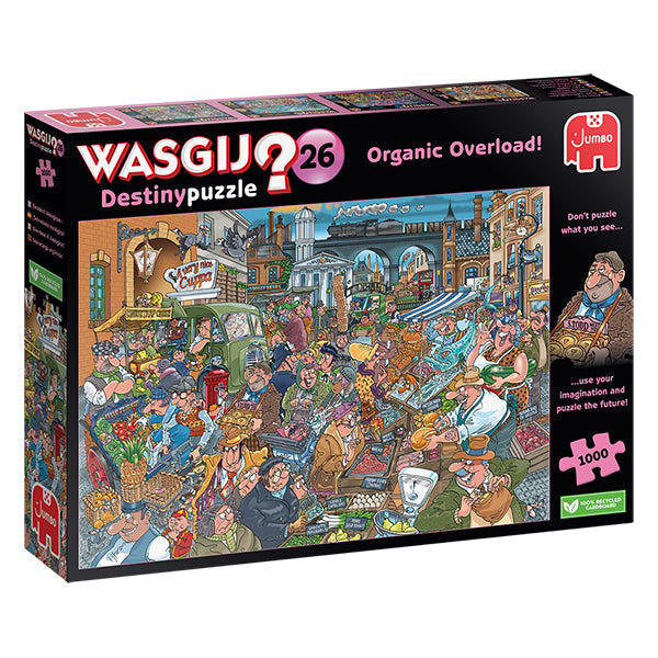 Casse-tête Wasgij Destiny 1000 morceaux Excédent biologique !