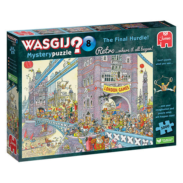 Casse-tête Wasgij Mystery 1000 morceaux L'obstacle final !