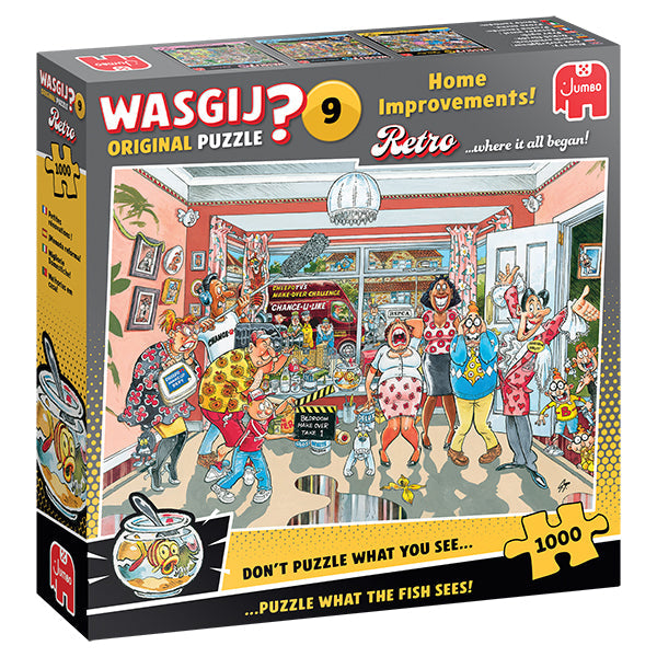Casse-tête Wasgij Original 1000 morceaux Petites rénovations !