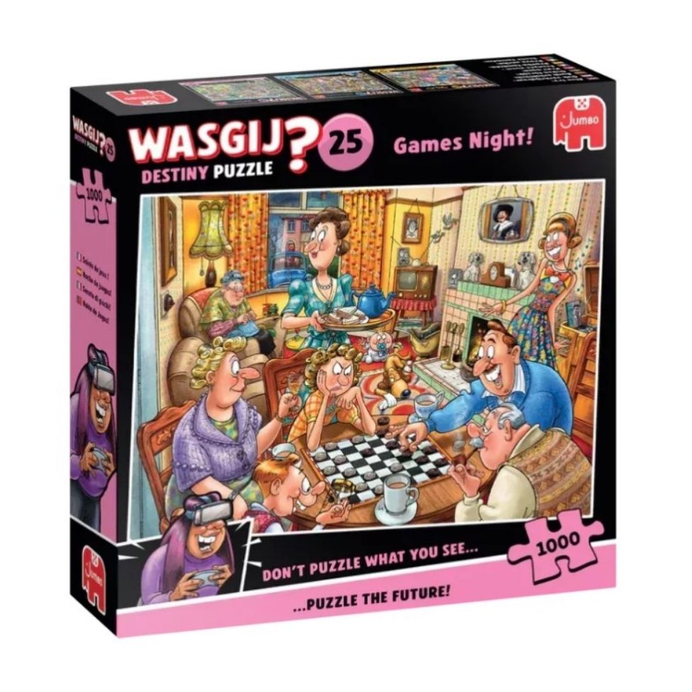 Casse-tête 1000 morceaux Wasgij Destiny soirée jeux