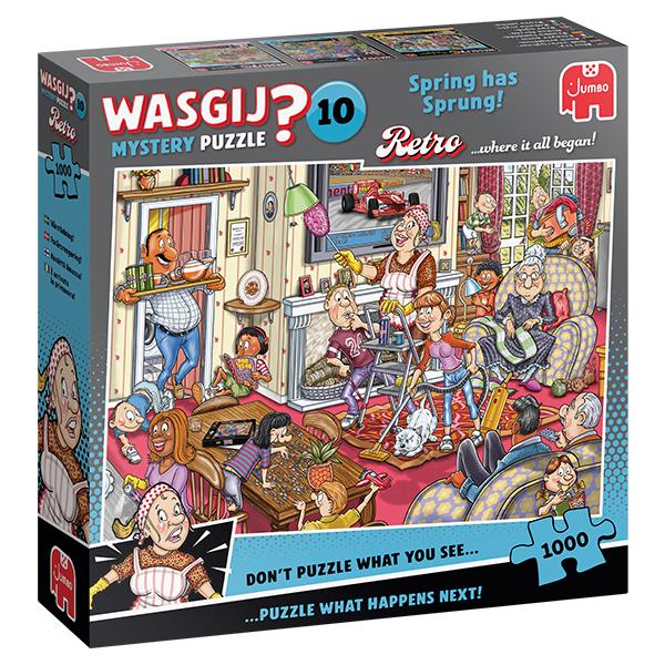 Casse-tête Wasgij Mystery 1000 morceaux fièvre du printemps