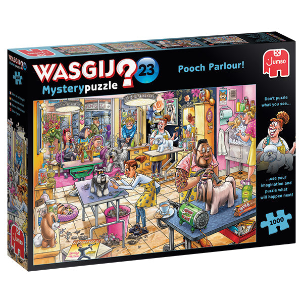 Casse-tête Wasgij Mystery 1000 morceaux Salon de toilettage !