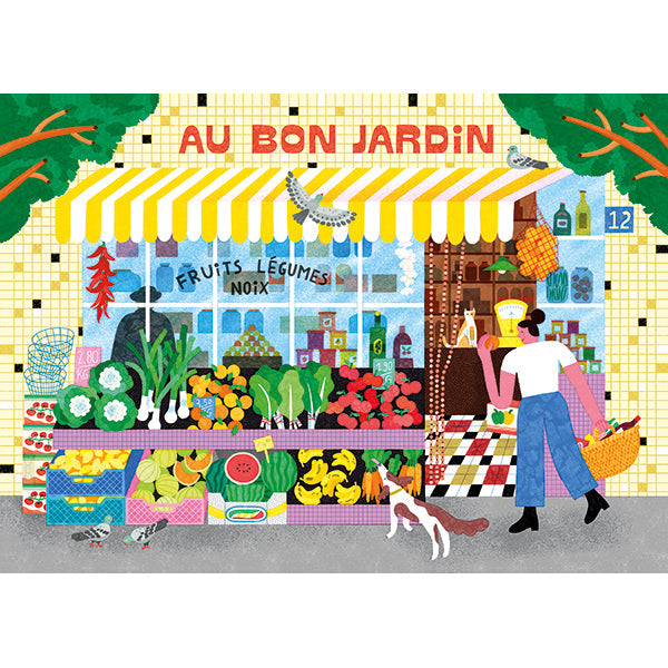Casse-tête Holiday 1000 morceaux Au marché
