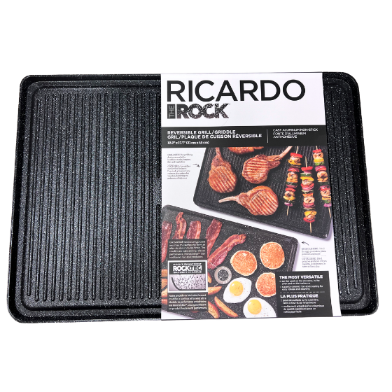 Plaque de cuisson réversible Ricardo The Rock