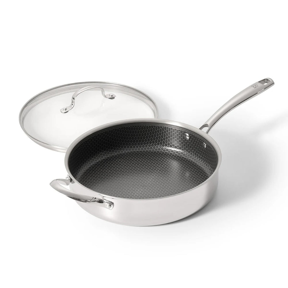 Poêle profonde hybride 28 cm avec couvercle Ricardo