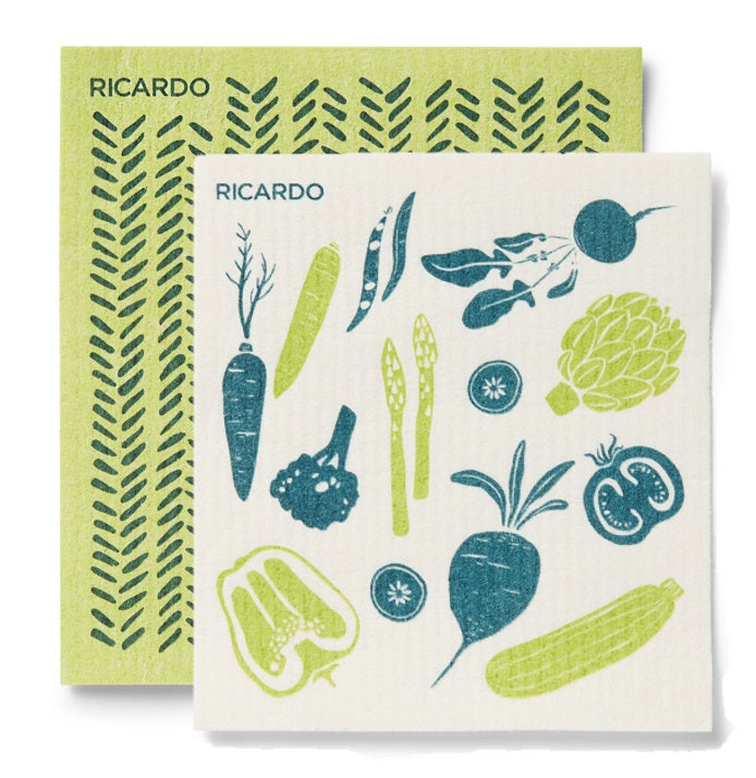 Lavette suédoise Ricardo (paquet de 2)