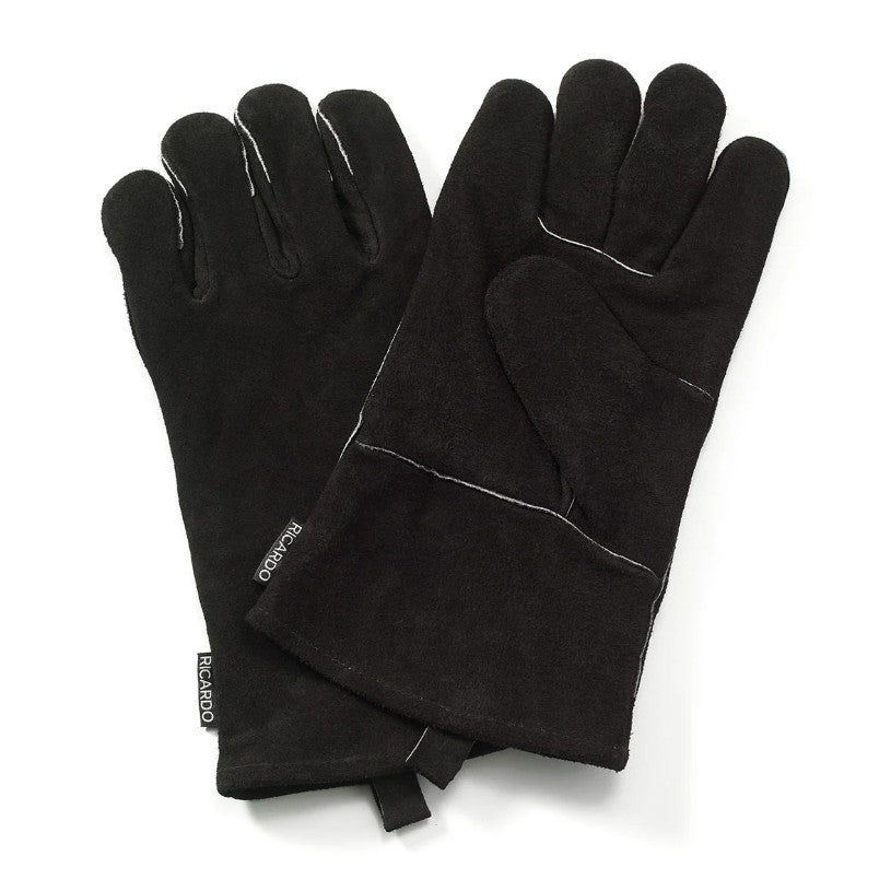 Gant en cuir noir pour le four Ricardo (1 paire)