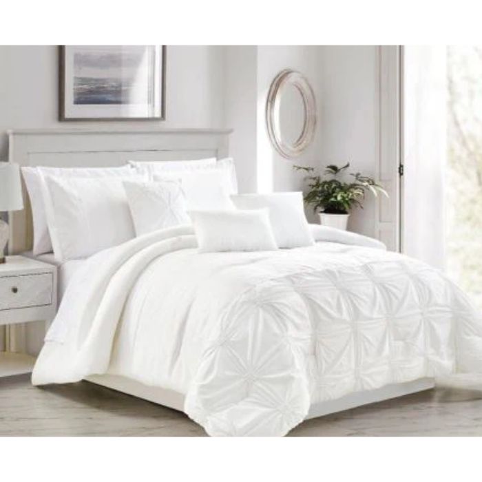 Ensemble de douillette Geneve blanc