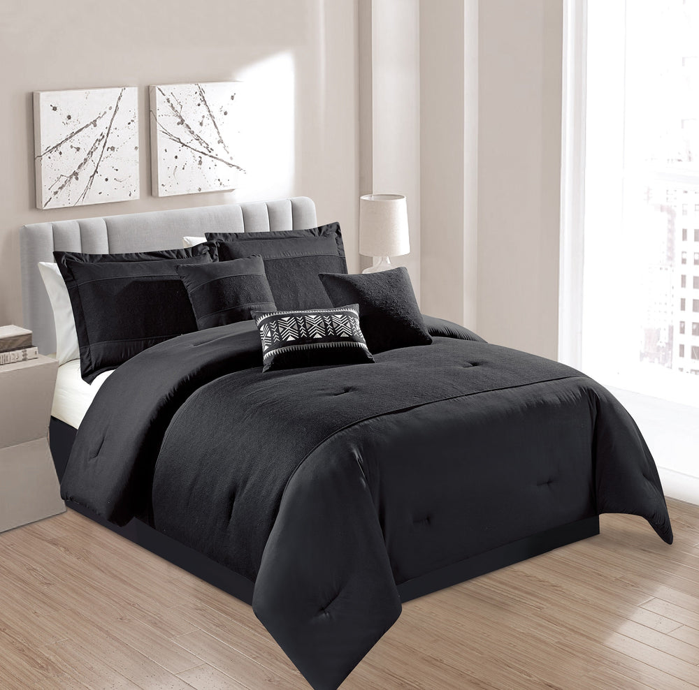 Ensemble de douillette Christy noir