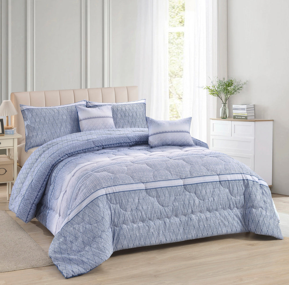 Ensemble de douillette Hammond bleu