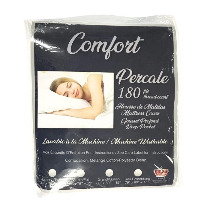 Couvre-matelas piqué de luxe