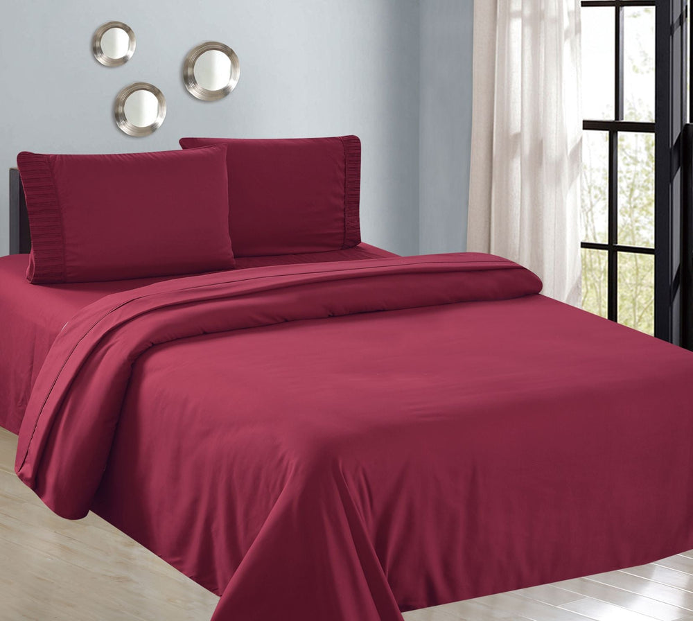 Ensemble de draps en microfibres série Luxe 6800