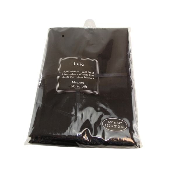 Nappe en tissu imperméable, infroissable et anti-tache Julia