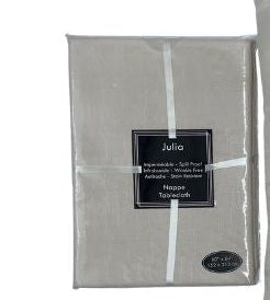 Nappe en tissu imperméable, infroissable et anti-tache Julia