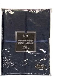 Nappe en tissu imperméable, infroissable et anti-tache Julia
