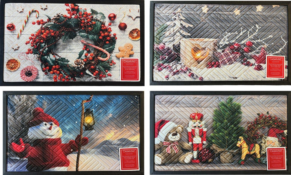 Tapis de cuisine de Noël 18 po x 30 po