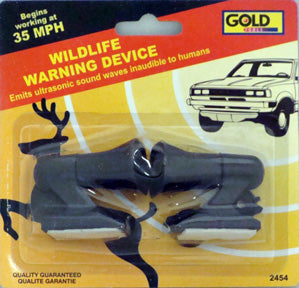 Sifflet avertisseur d'animal pour voiture