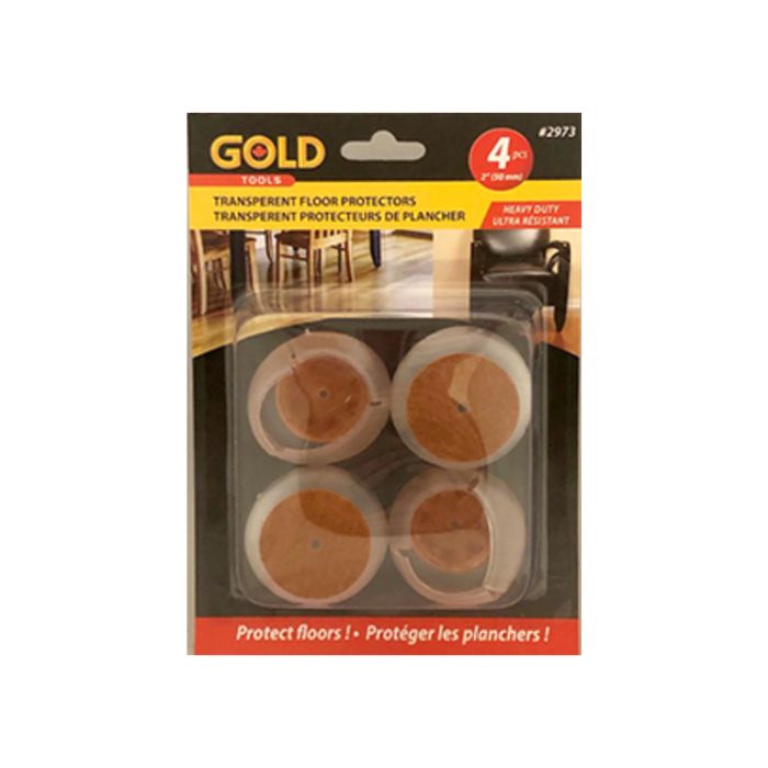 Sous-patte silicone 2 po (paquet de 4)