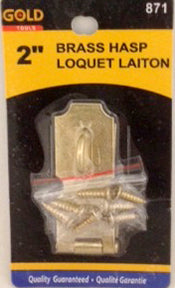 Loquet en laiton 2 po
