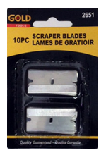 Lames pour grattoir