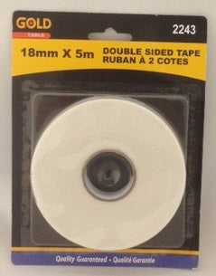 Ruban en mousse adhésif double face 0,75 po x 17 pi