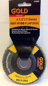 Disque de sablage 4,5 po pour "grinder"