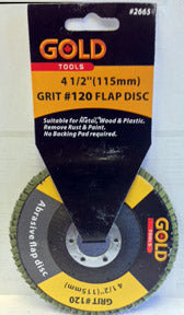Disque de sablage 4,5 po pour "grinder"