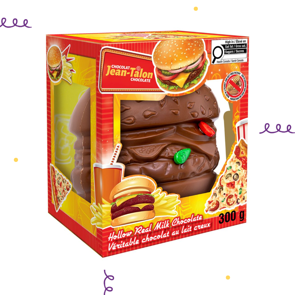 Chocolat au lait 300 g hamburger