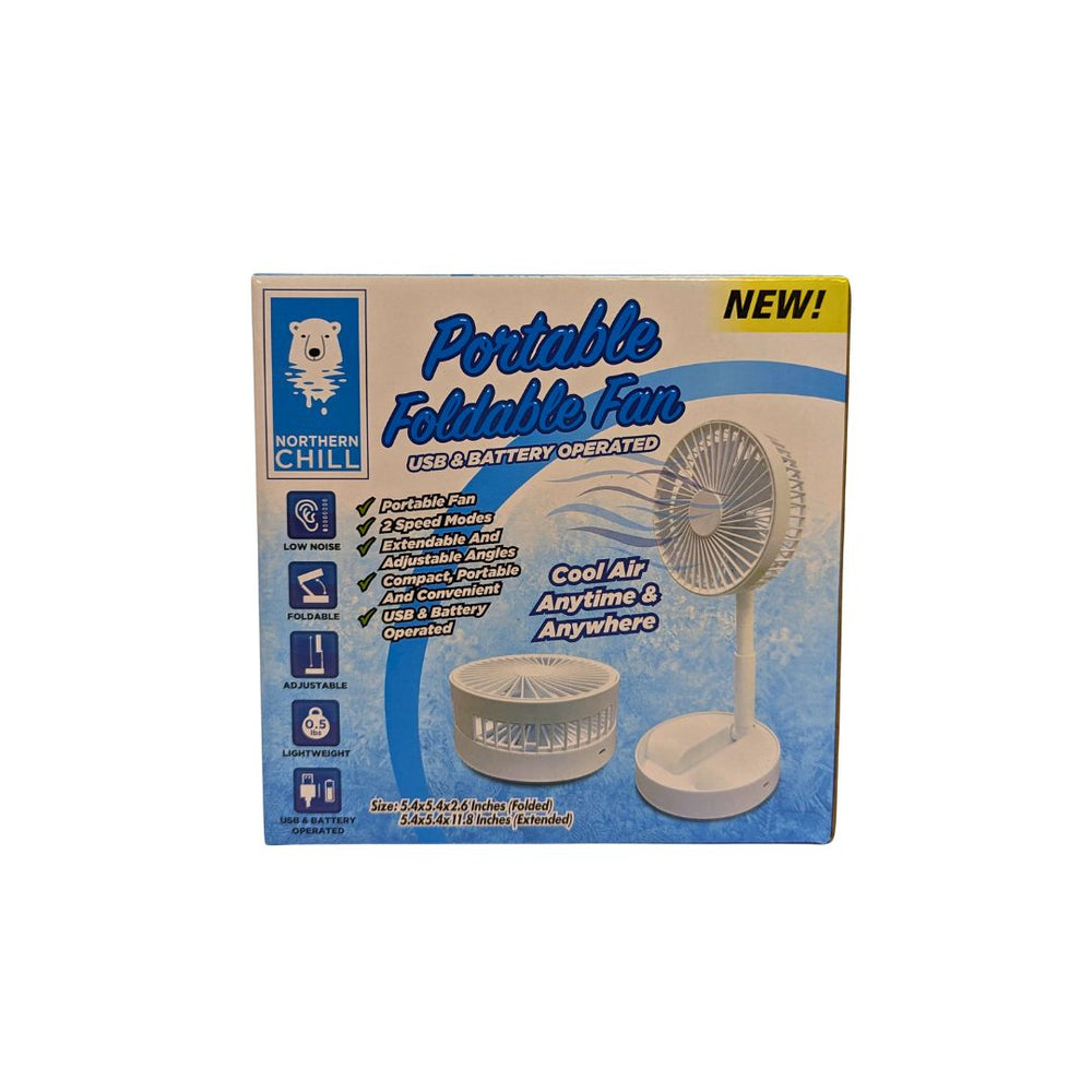 Ventilateur portatif pliable USB ou à piles