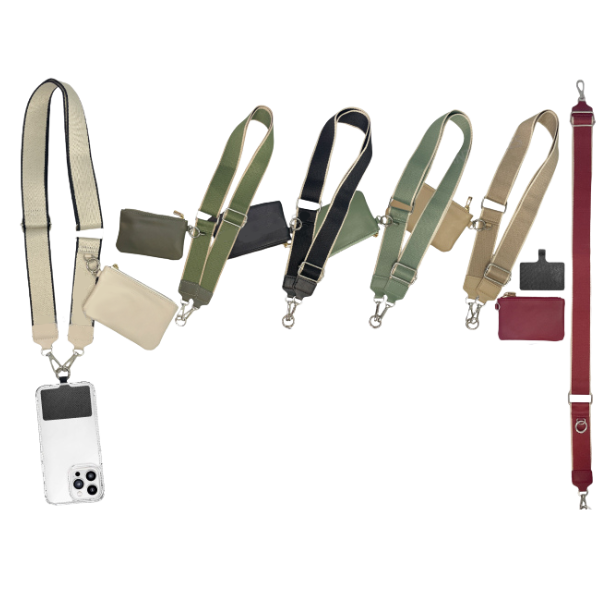 Sangle de téléphone avec porte-monnaie