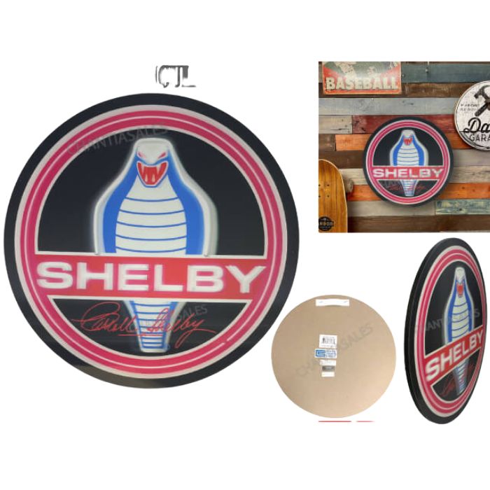 Plaque ronde 14,25 po Shelby