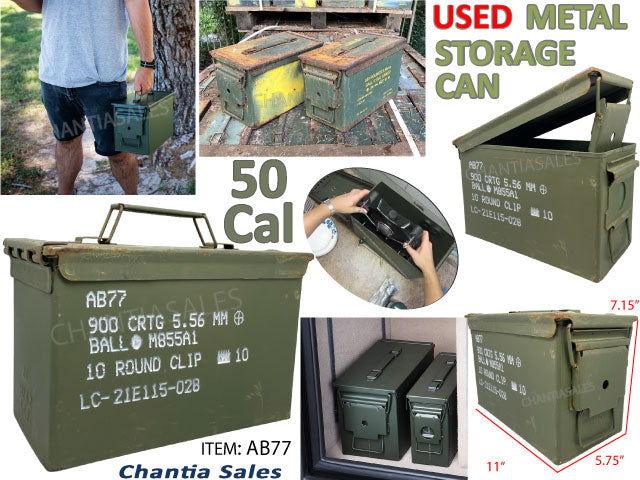 Boîte de l'armée pour 50 canettes