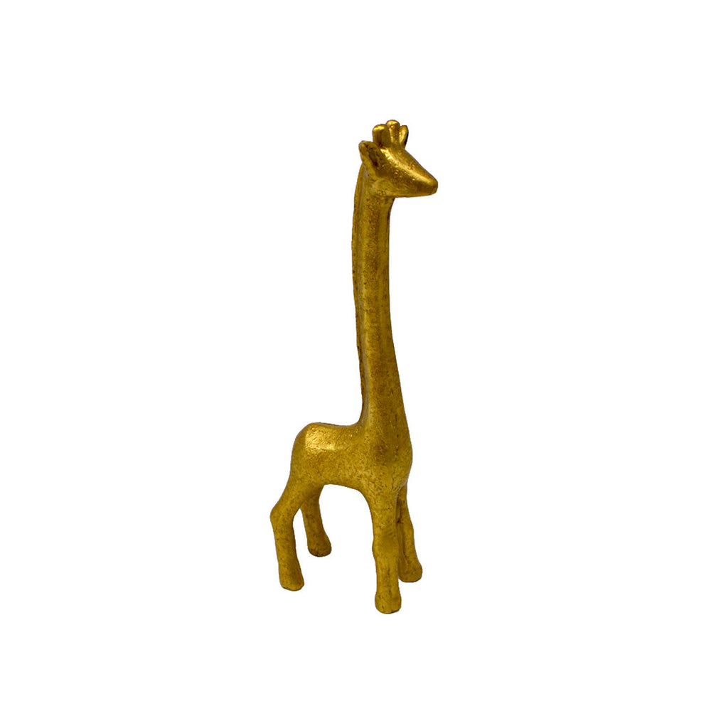 Girafe décorative 3 po x 1,5 po x 8 po or