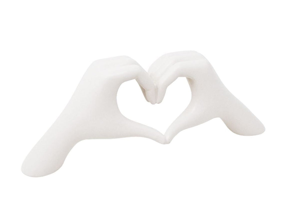 Mains en forme de cœur 31 cm x 7 cm x 12 cm