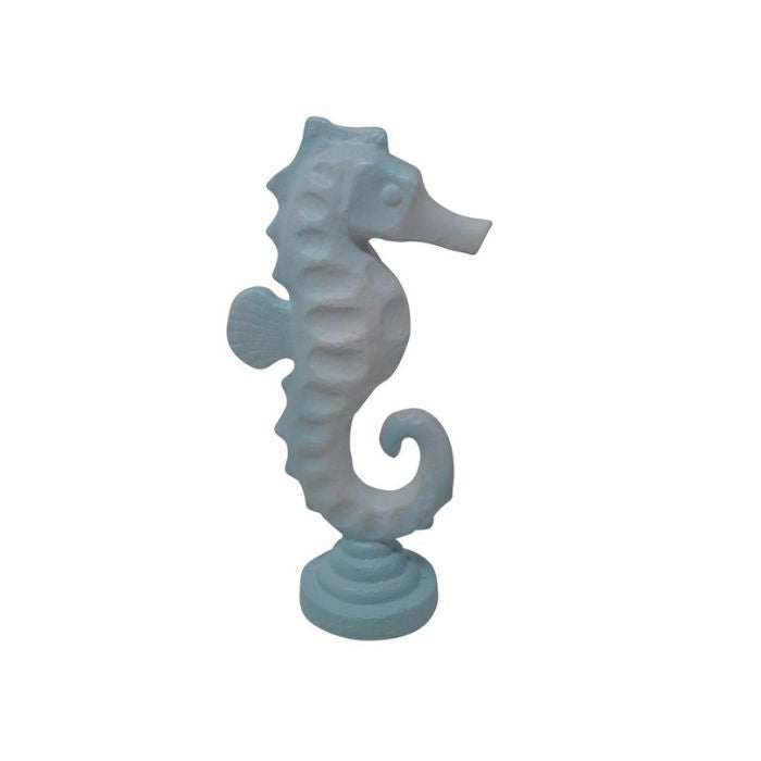 Hippocampe 5 po x 3 po x 10 po bleu-gris