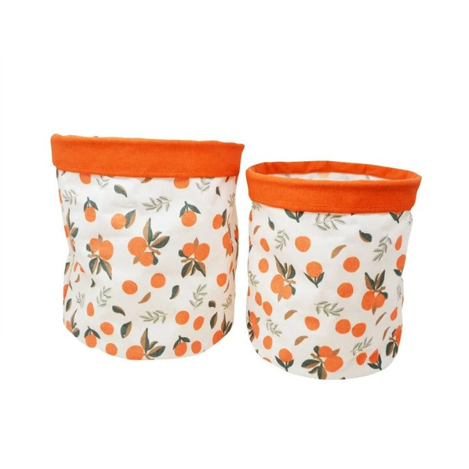 Panier 30 cm x 33 cm oranges