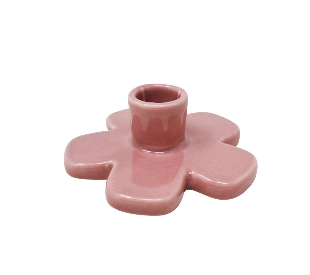 Chandelier fleur rose 4 po