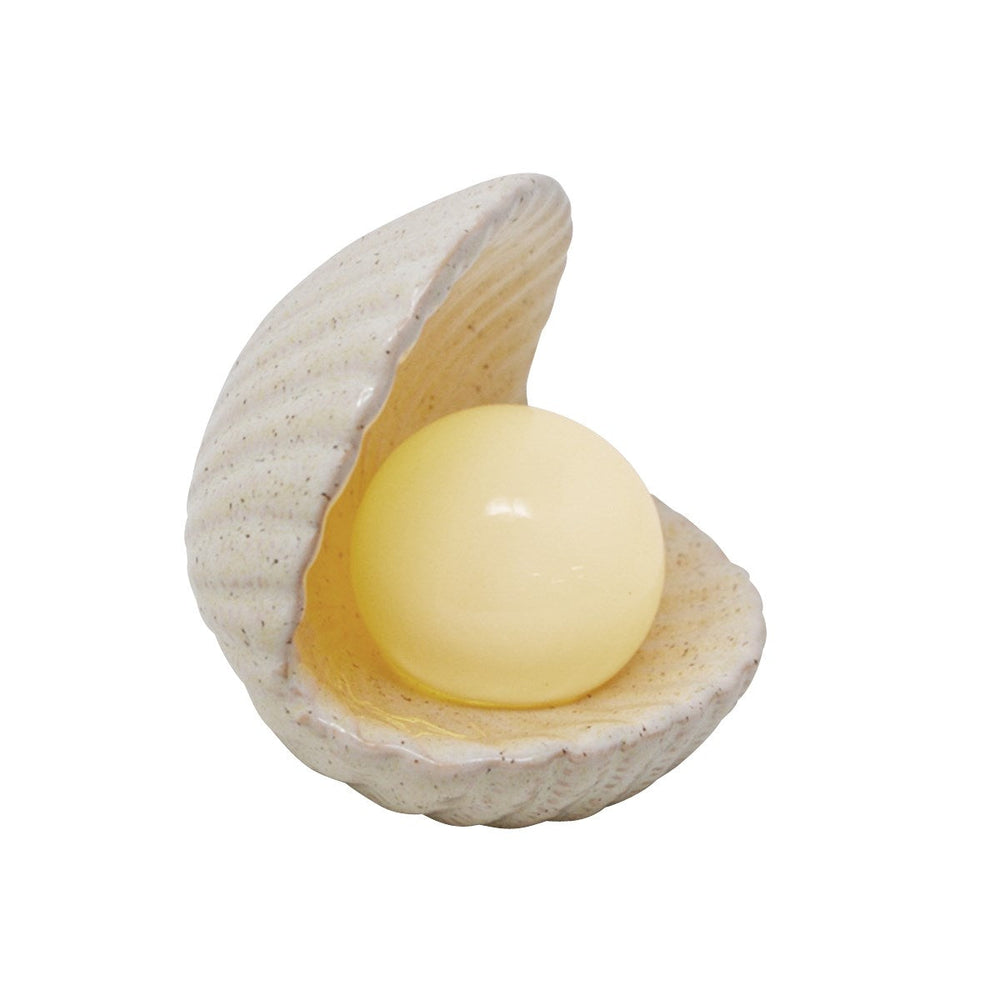Coquillage avec perle DEL lumineuse 4 po