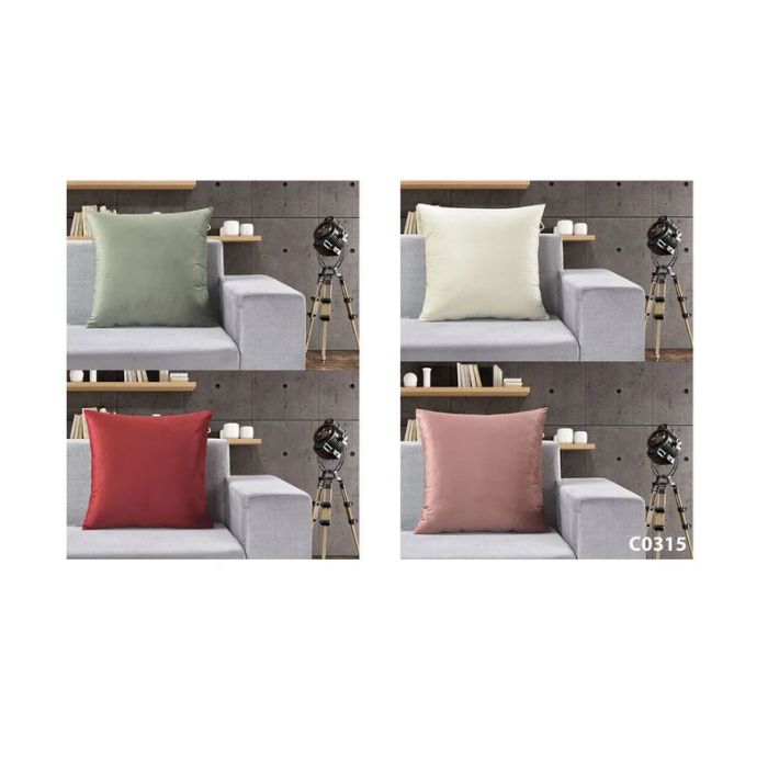 Coussin 20 po x 20 po en velours