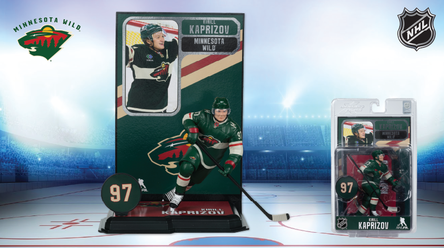Figurine LNH Kirill Kaprizov (Wild du Minnesota)