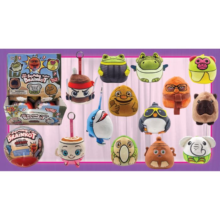 Peluche sensorielle Italian Brainrot (3 ans et +)