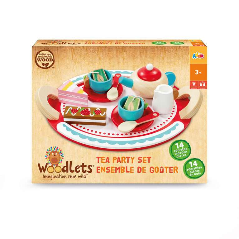 Ensemble à thé en bois Woodlets (3 ans et plus)