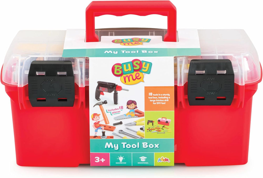 Coffre d'outils 18 morceaux Busy Me (3 ans et plus)